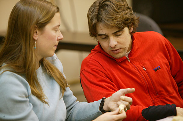 Picture of students talking