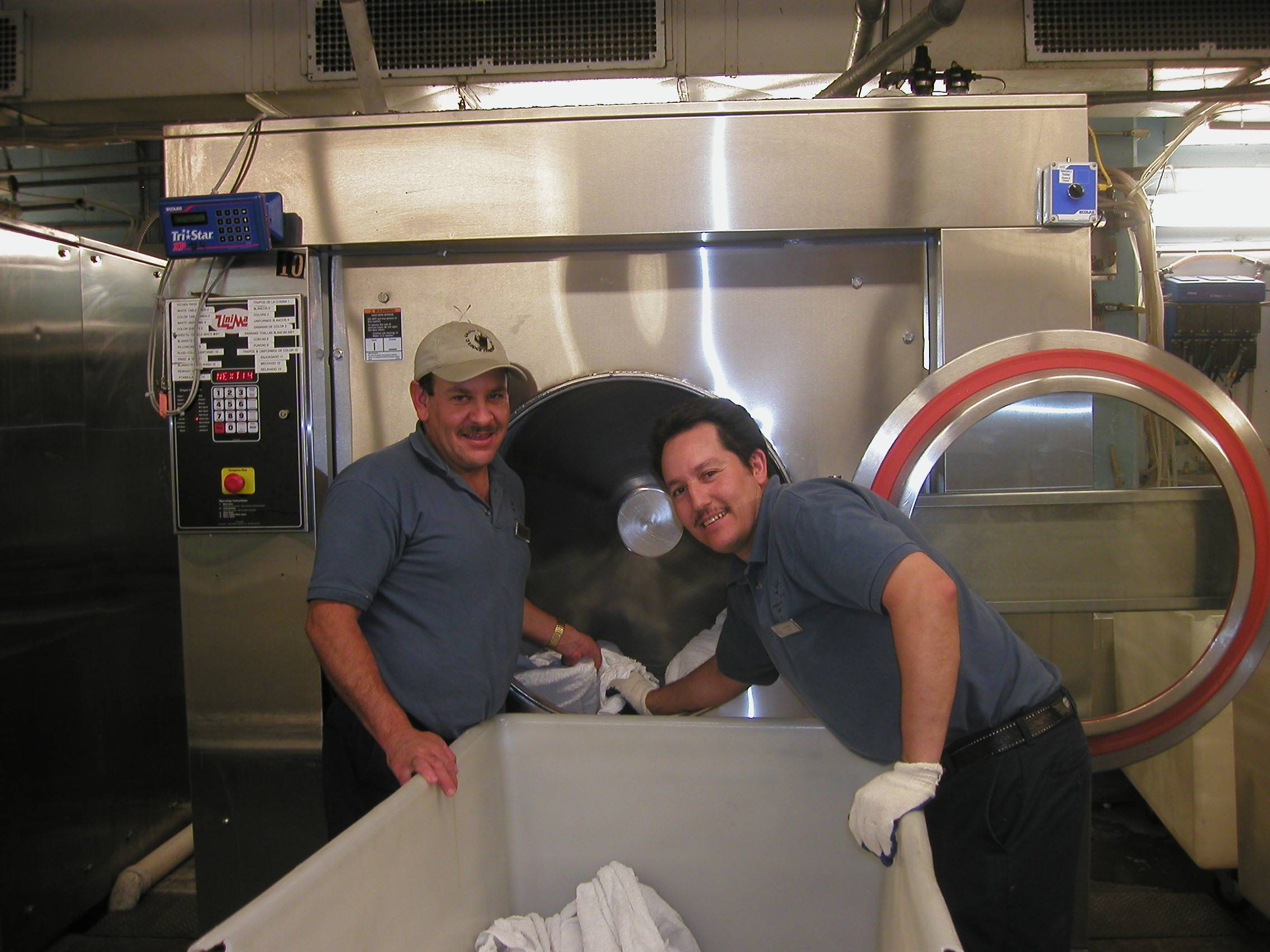 Picture of laundry workers